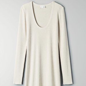 NWT Aritzia Silver Birch Wilfred Free Nova Dress